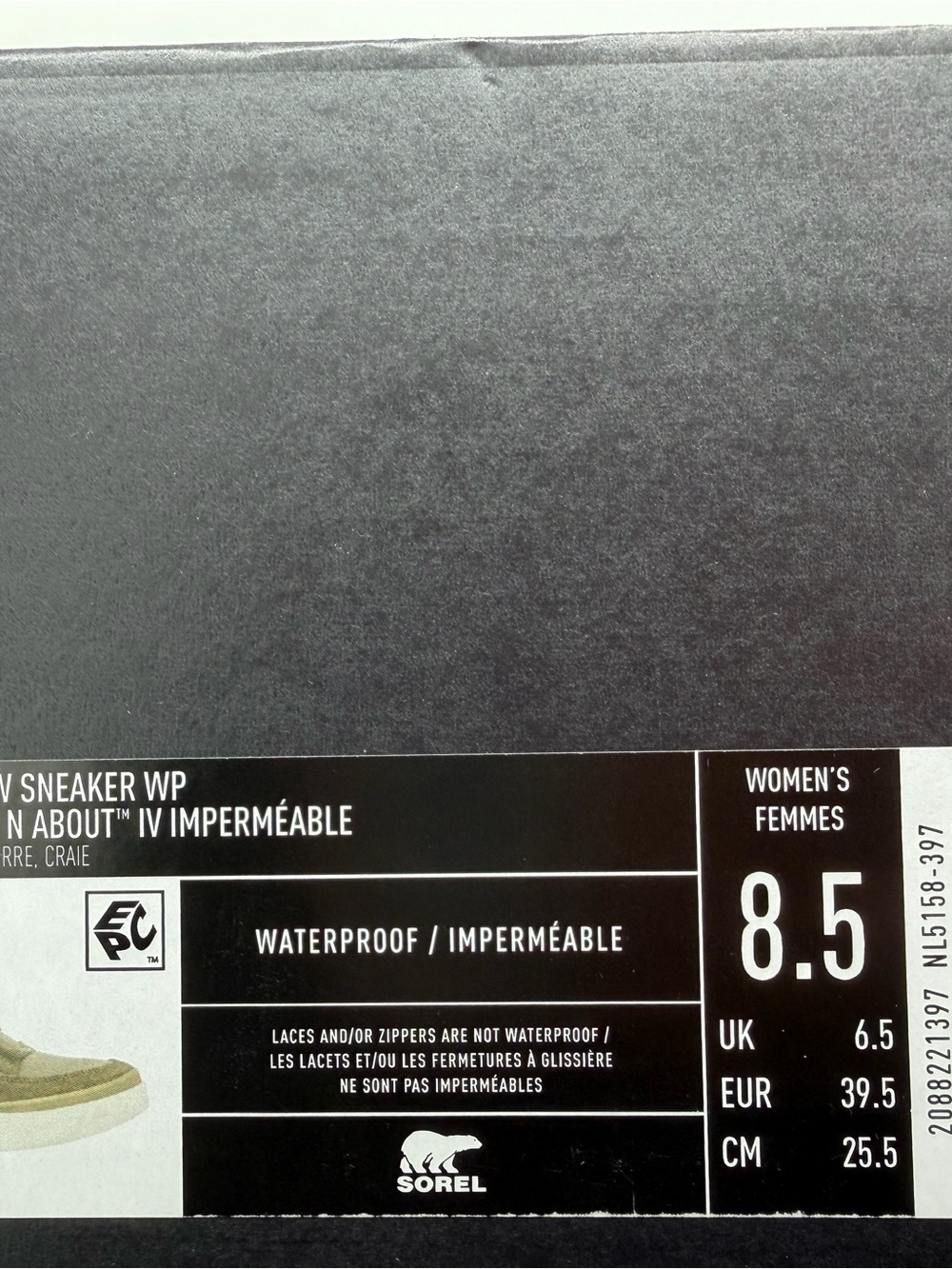 Sorel Out N About IV Women’s 8.5 Waterproof Sneakers - Picture 8 of 8